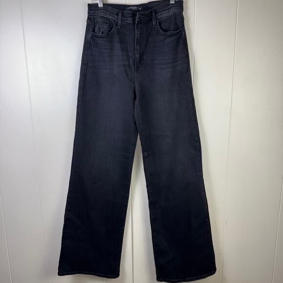 Just Black Denim - High Rise Palazzo Wide LegBlack
